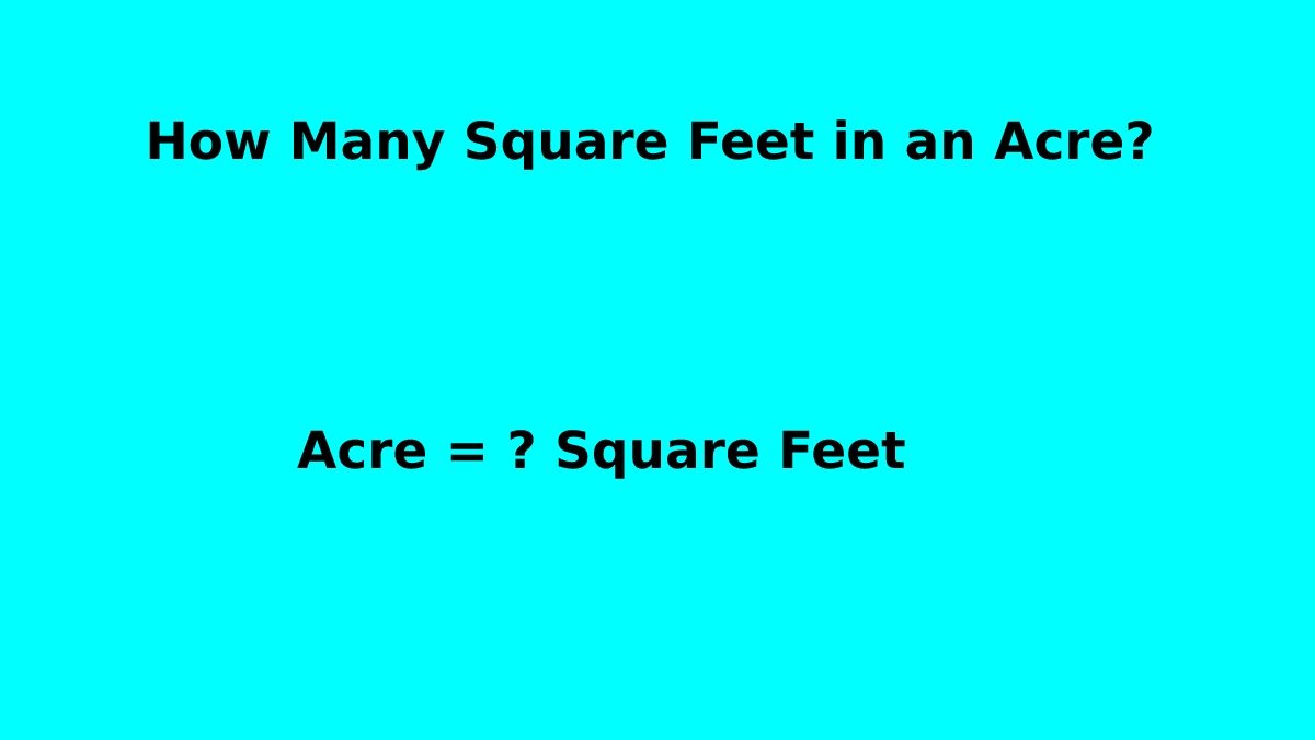 how-many-square-feet-in-an-acre