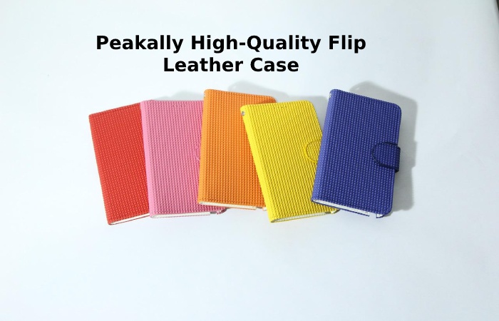 Peakally High-Quality Flip Leather Case (1)