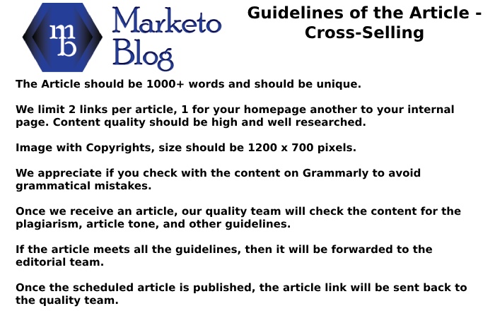 marketoblog guidelines 