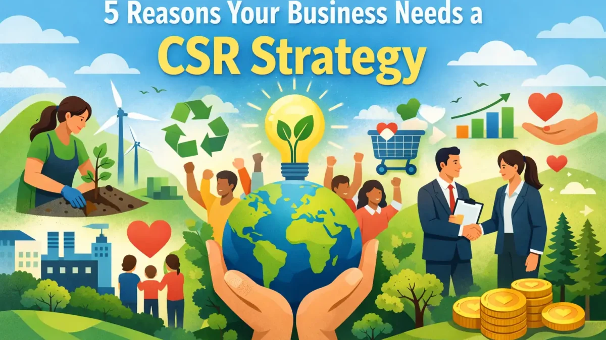 5 Reasons Why a CSR Strategy Is Imperative For Your StartUp