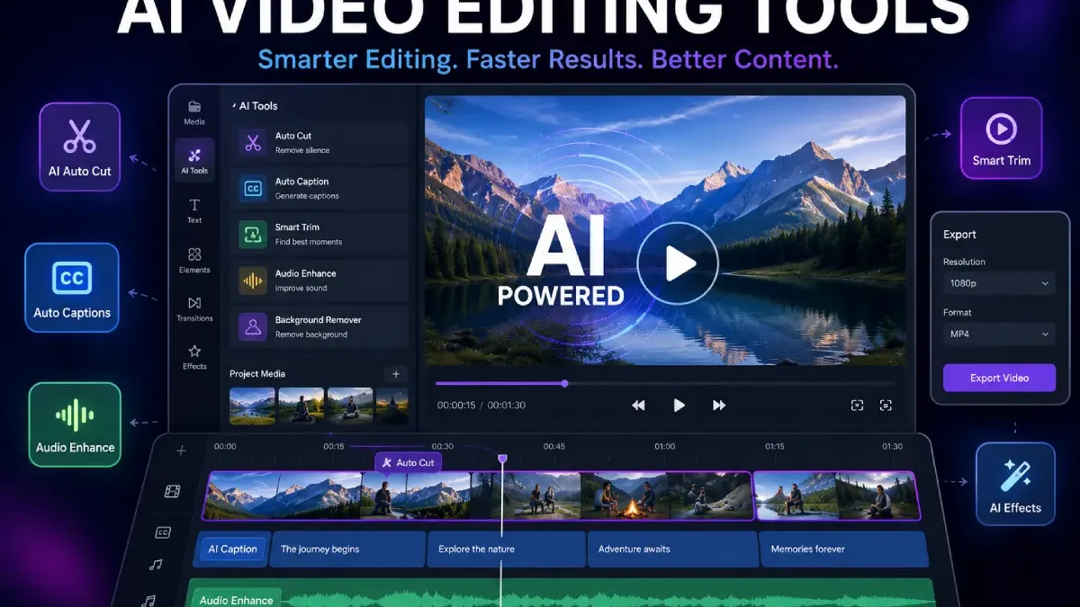 AI Video Editing Tools: A Complete Guide for Modern Content Creators