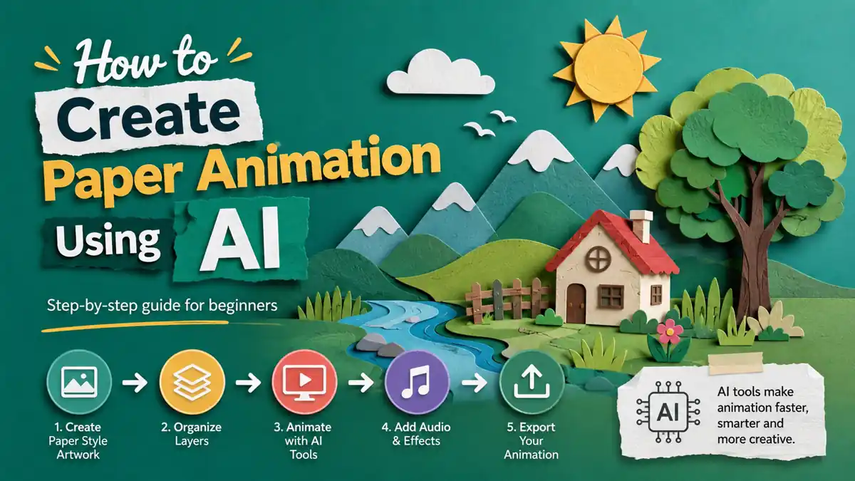 How to Create Paper Animation Using AI