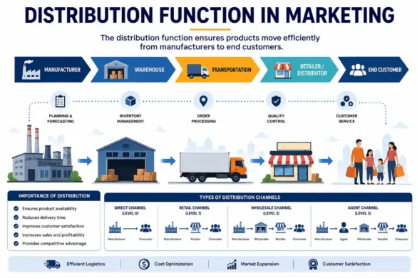 distribution function in marketing
