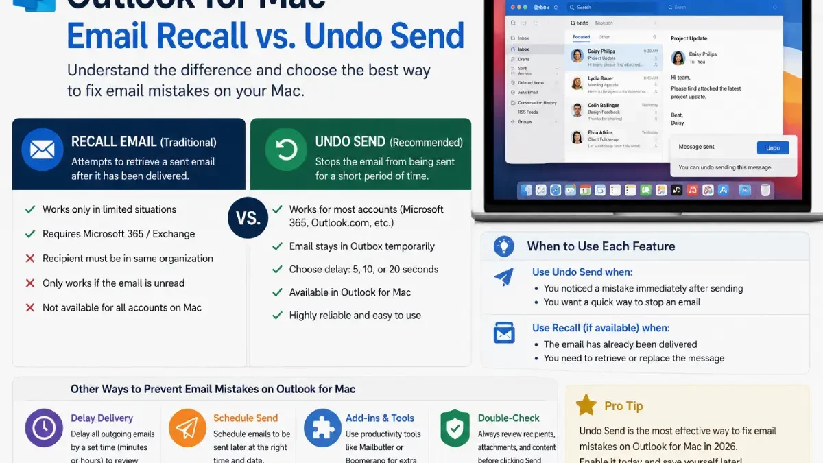 Recall Email Outlook Mac: Can You Recall a Sent Email in Outlook for Mac