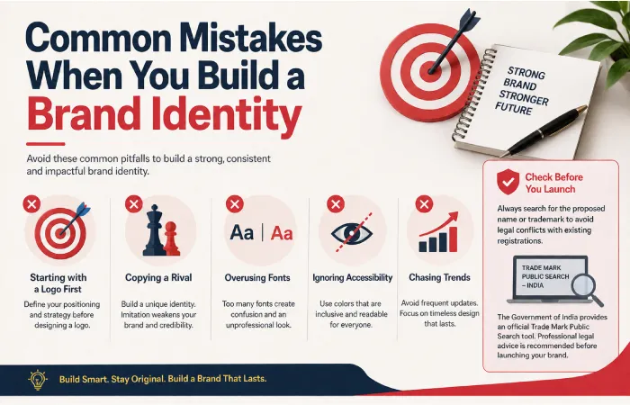 Common Mistakes When You Build a Brand Identity