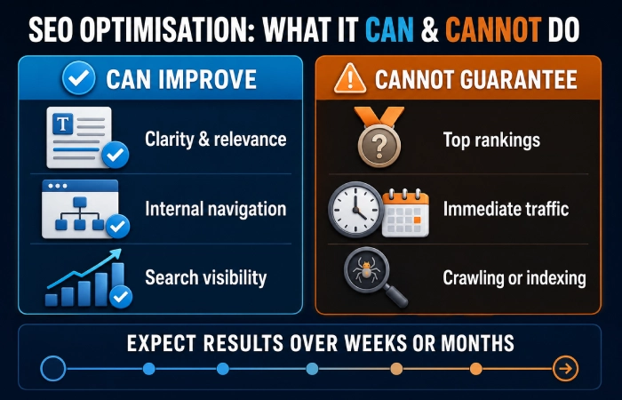 content optimization for seo can and cannot