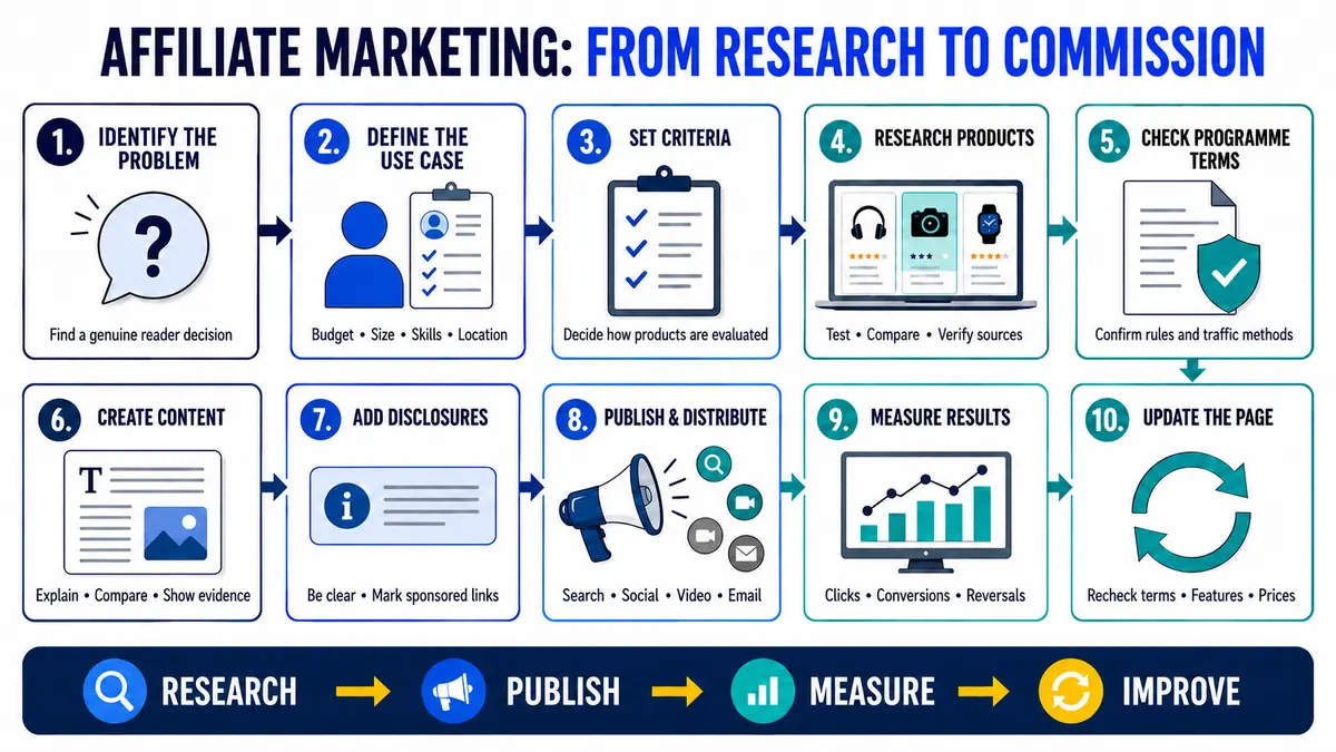 Affiliate Marketing From Research to Commission