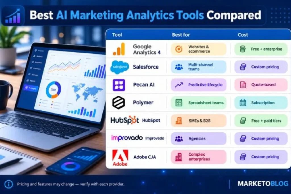 Best AI Marketing Analytics Tools