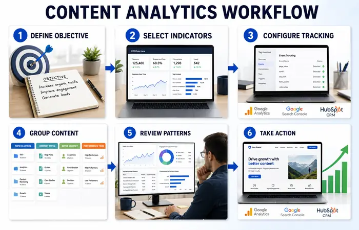 Content Analytics Workflow: From Objective to Action