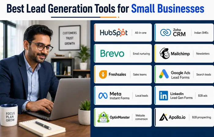 Quick Comparison of the Best Lead Generation Tools for Small Businesses