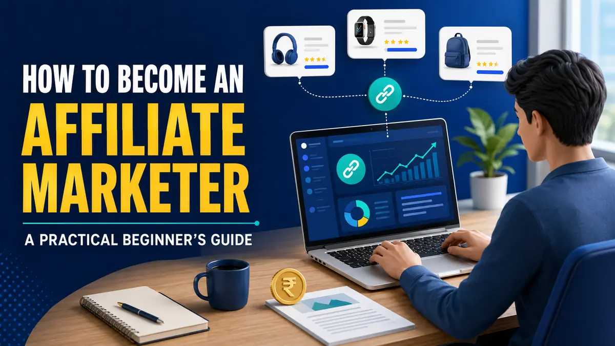 How to Become an Affiliate Marketer in India: A Practical Beginner’s Guide