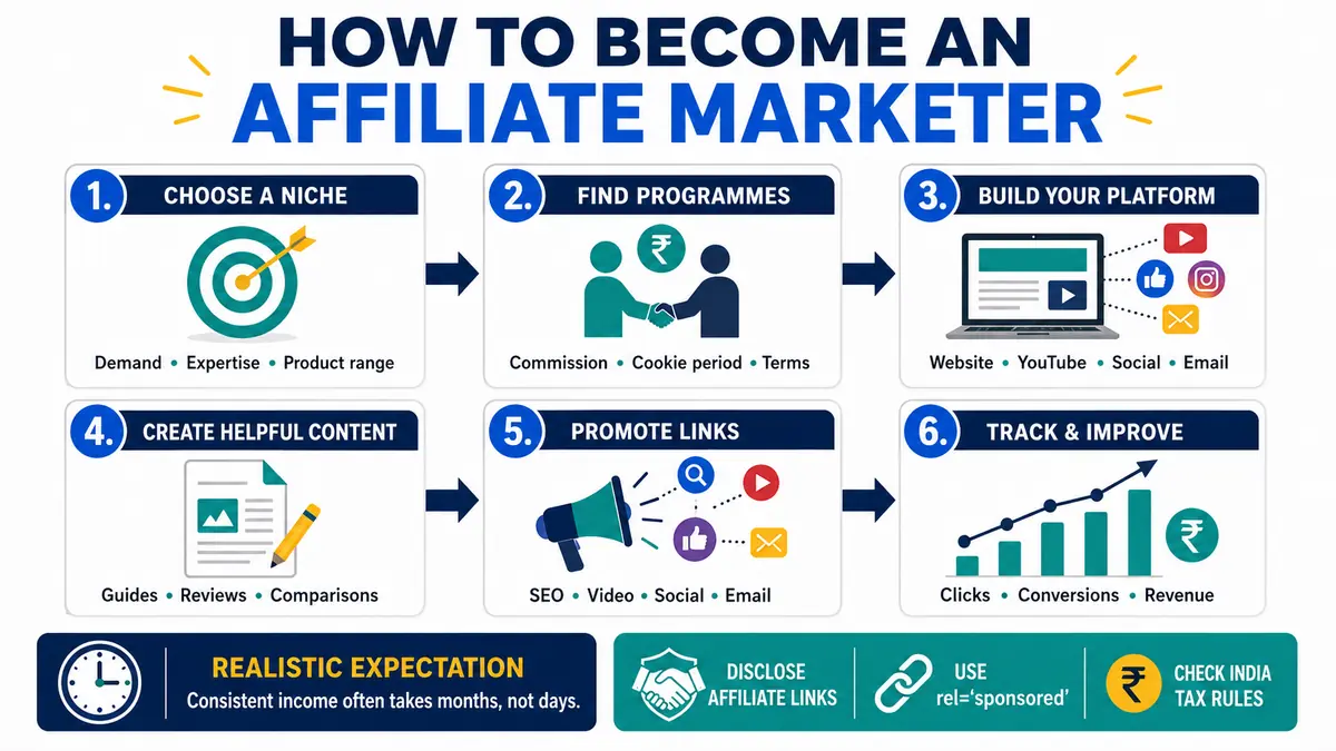 how to become an affiliate marketer