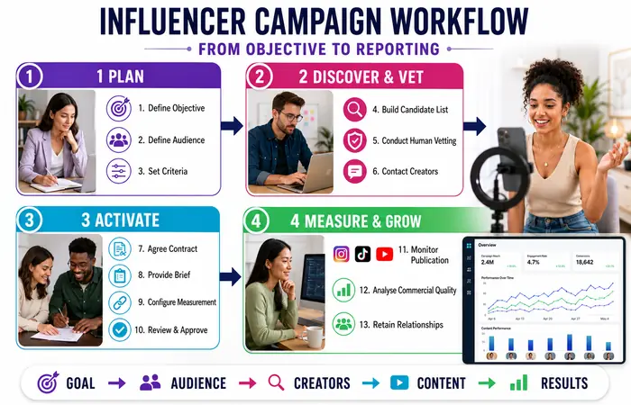 Influencer Campaign Workflow