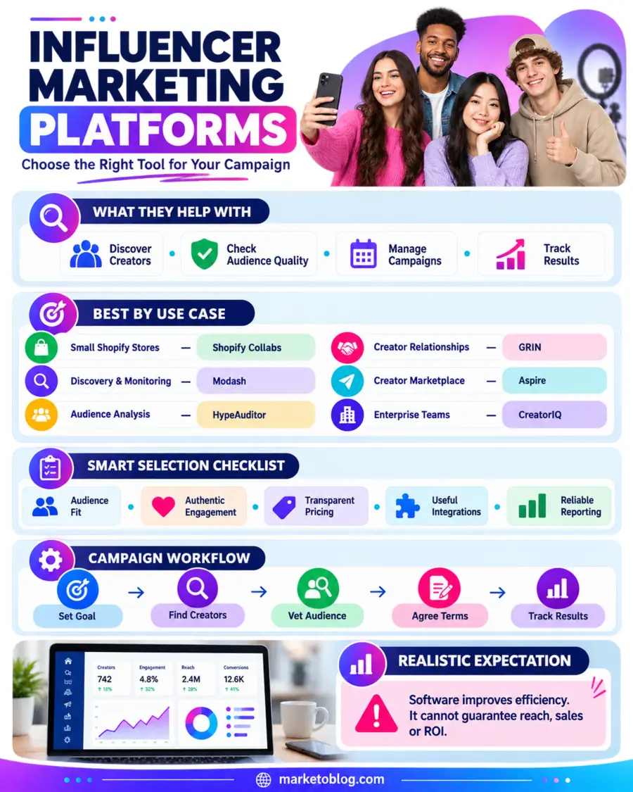 influencer marketing platforms social