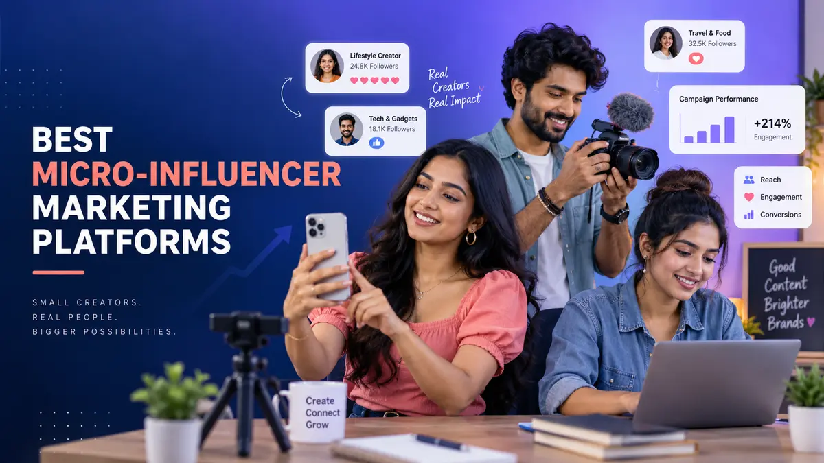 5 Best Micro-Influencer Marketing Platforms in India