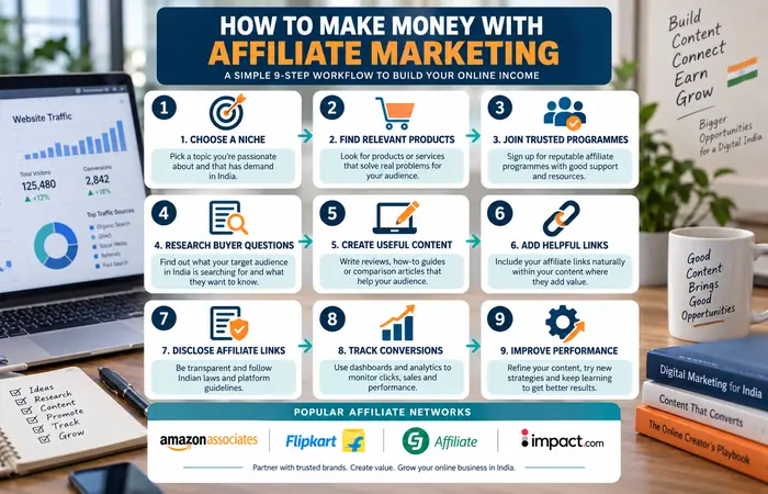 How to Make Money with Affiliate Marketing Step by Step
