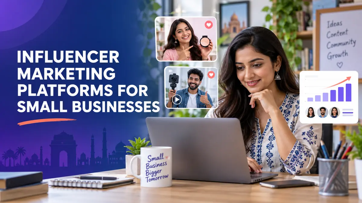 Best Influencer Marketing Platforms for Small Businesses in India