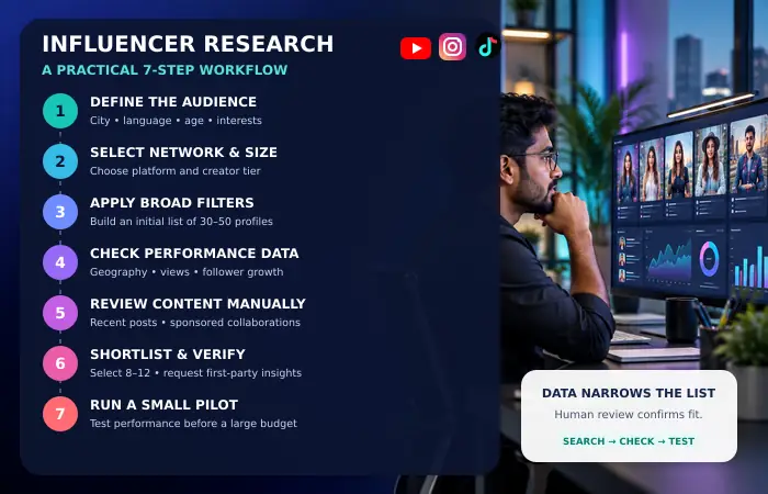 Influencer Research Tools A Practical Workflow