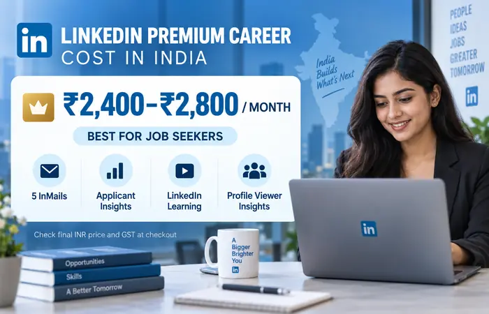 LinkedIn Premium Career Cost India