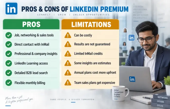 Pros and Cons of LinkedIn Premium