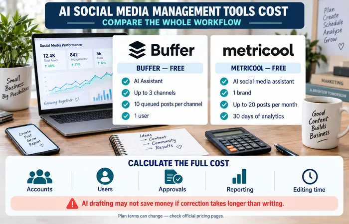 AI social media management tools

