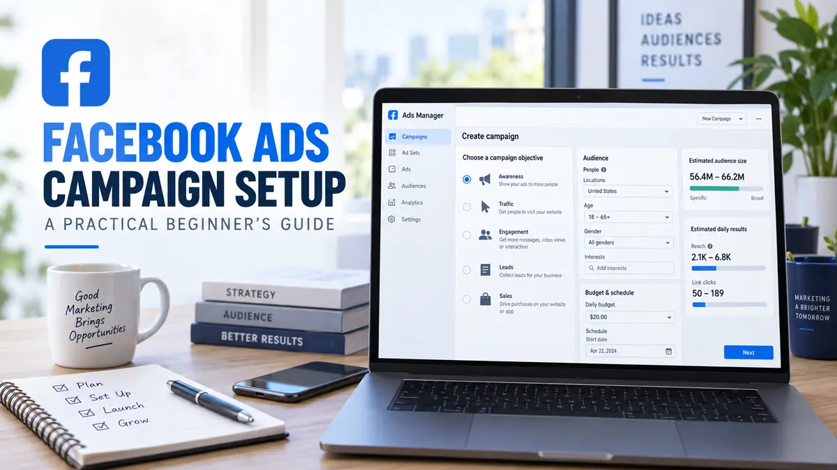 Facebook Ads Campaign Setup: A Practical Beginner’s Guide