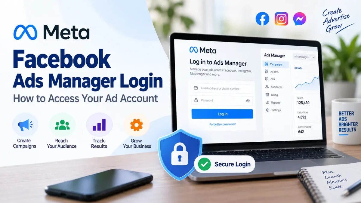 Facebook Ads Manager Login: How to Access Your Ad Account