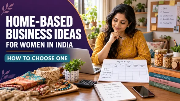 Home-Based Business Ideas for Women in India: How to Choose One