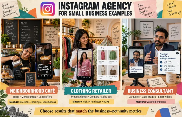 Instagram Agency for Small Business Examples