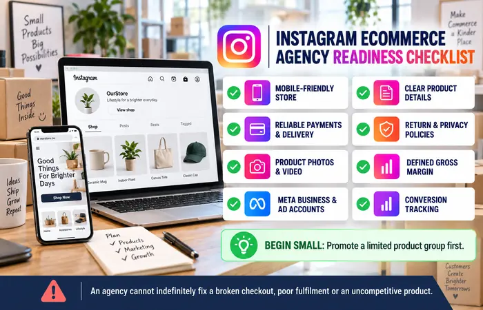 Instagram Ecommerce Marketing Agency for Beginners
