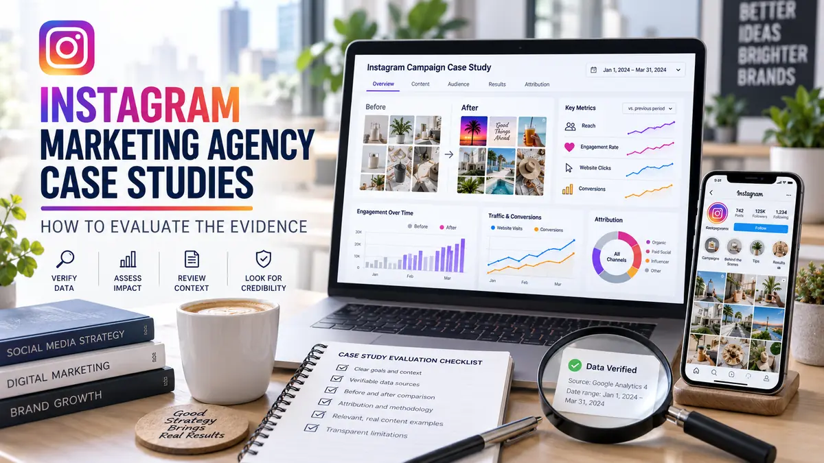 Instagram Marketing Agency Case Studies: How to Evaluate the Evidence