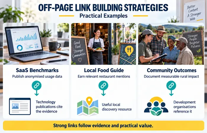 Off-Page Link Building Strategies Examples