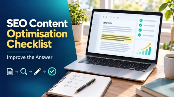 SEO Content Optimisation Checklist