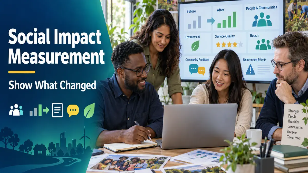 Social Impact Measurement: Show What Changed