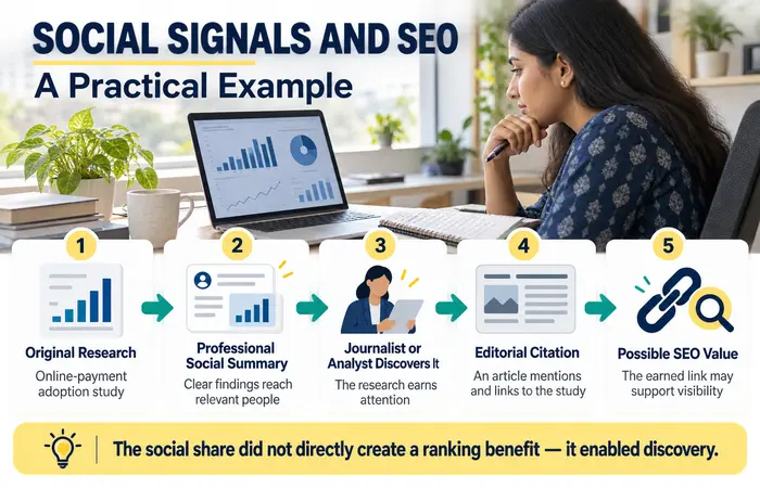Social Signals and SEO Examples